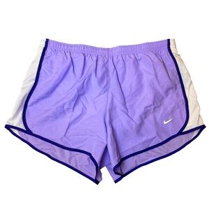 NWT NIKE YOUTH DRY TEMPO RUNNING SHORTS‎ BIG GIRL SZ LARGE SWOOSH